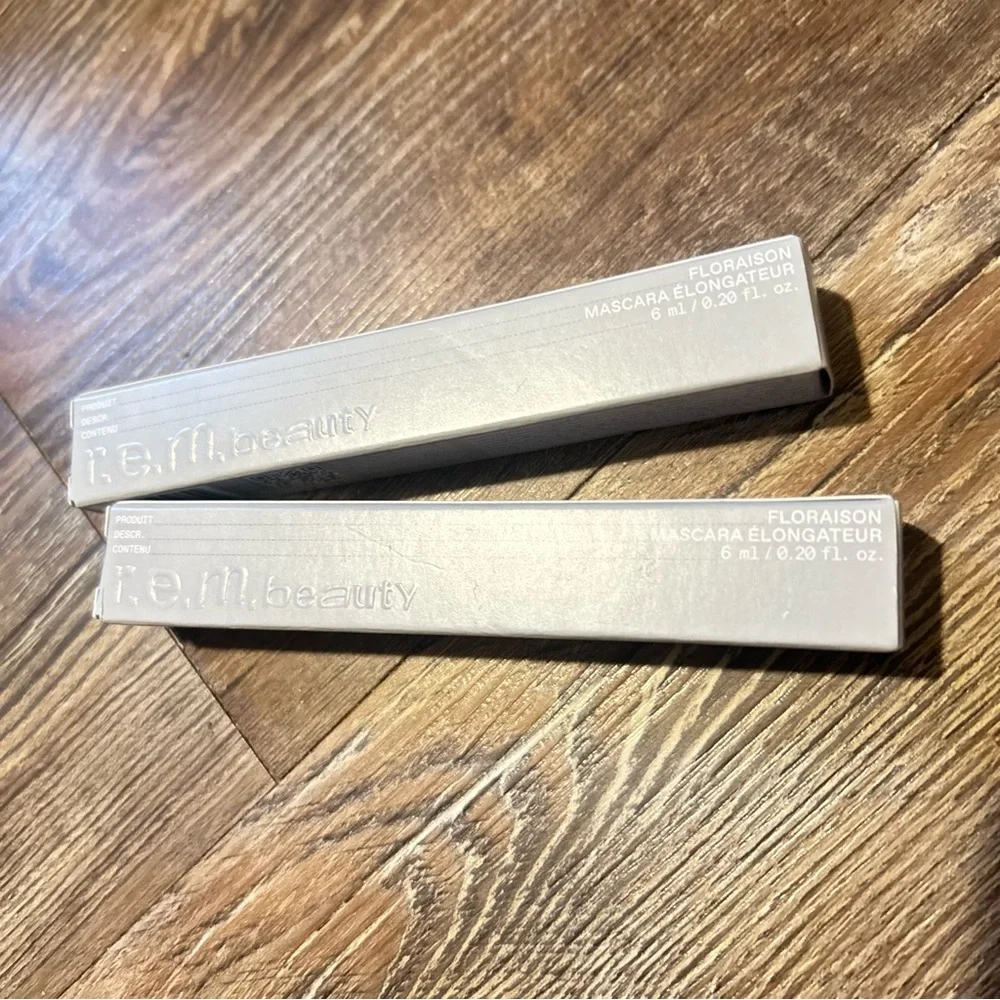 REM r.e.m. Beauty Flourishing Volumizing Mascara Midnight Black LOT OF 2 NEW NIB